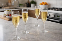Cookinglife Champagneglazen Kunststof - CampVibe - Outdoor - Onbreekbaar - 165 ml - 4 Stuks
