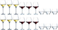Chef & Sommelier Wijnglazenset Open Up (Rode wijnglazen & Witte wijnglazen & Waterglazen) - 18-delige set - 6 rode wijnglazen, 6 witte wijnglazen en 6 waterglazen