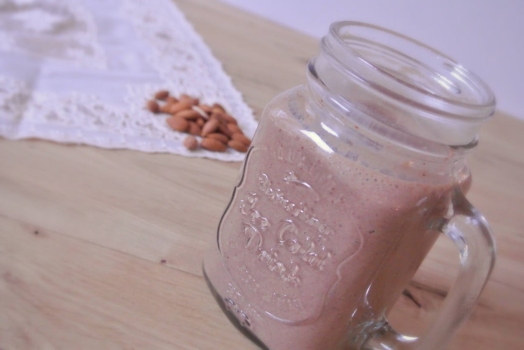 Een romige chocolade smoothie klaar in een handomdraai