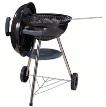 Cookinglife Kogel BBQ met wielen Fire & Flavour - Houtskool - 45 cm - Zwart