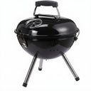Cookinglife Kogel BBQ met poten - Tafel BBQ - Fire & Flavour - Houtskool - 39 cm - Compact - Zwart