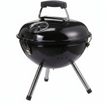 Cookinglife Kogel BBQ met poten - Tafel BBQ - Fire & Flavour - Houtskool - 39 cm - Compact - Zwart