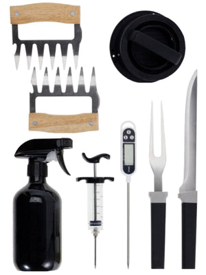 Cookinglife BBQ Pitmaster Set - 8-Delig - Complete Grillset voor Vlees & Groenten