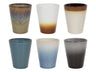 Studio Tavola Cappuccinokopjes - Koffiebekers - Storm - 310 ml - 6 stuks