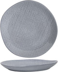 Cookinglife Dinerborden Linen Grijs ø 27 cm – 6 stuks