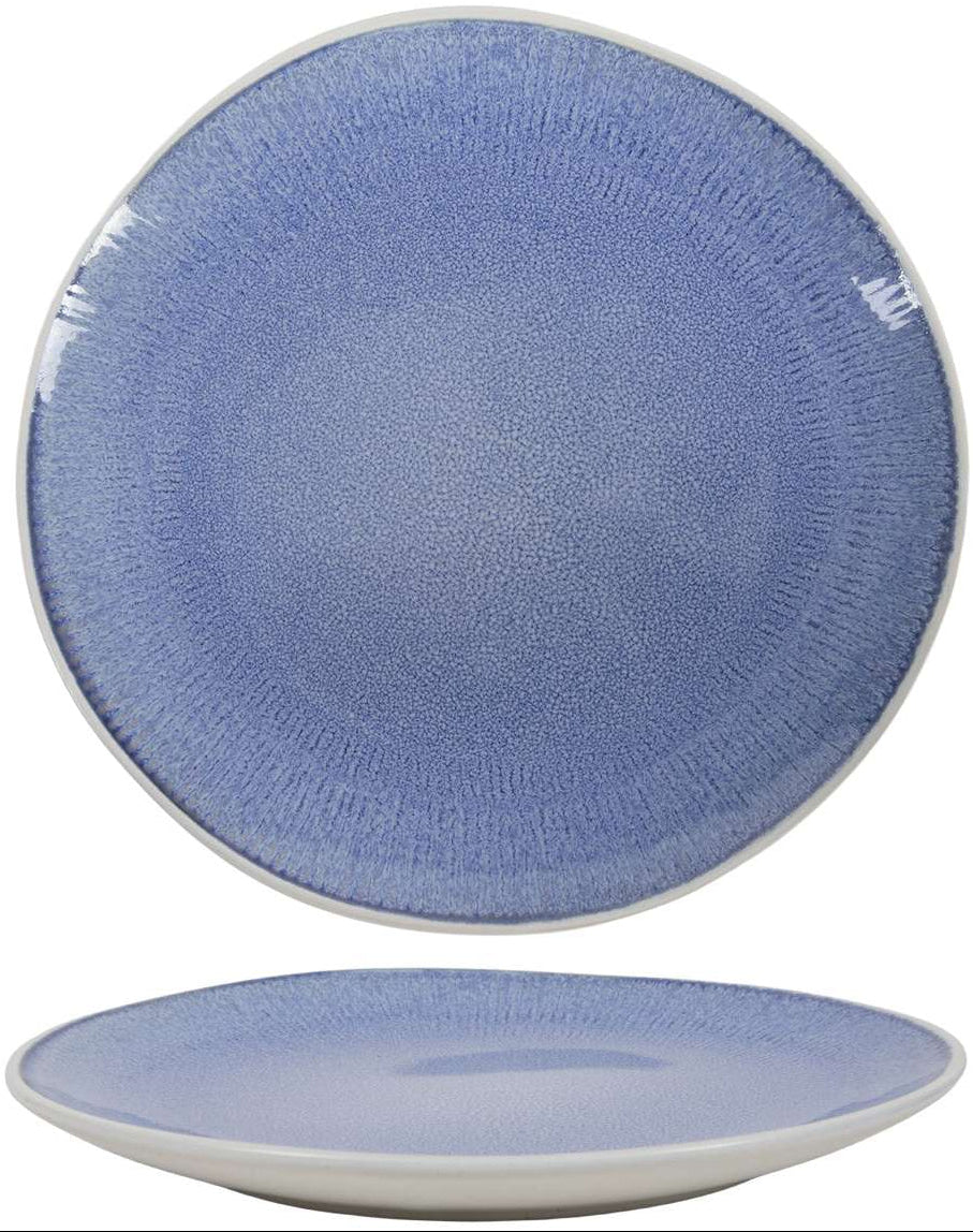 Cookinglife Dinerborden Nola Blauw ø 27 cm – 6 stuks