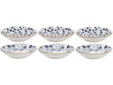 Cookinglife Diepe Borden / Pastaborden Fleuris ø 20 cm - 6 stuks
