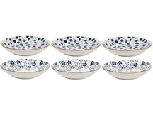 Cookinglife Diepe Borden / Pastaborden Fleuris ø 20 cm - 6 stuks
