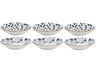 Cookinglife Diepe Borden / Pastaborden Fleuris ø 20 cm - 6 stuks