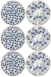 Cookinglife Dinerborden Fleuris ø 27 cm - 6 stuks