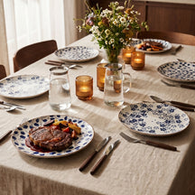 Cookinglife Dinerborden Fleuris ø 27 cm - 6 stuks