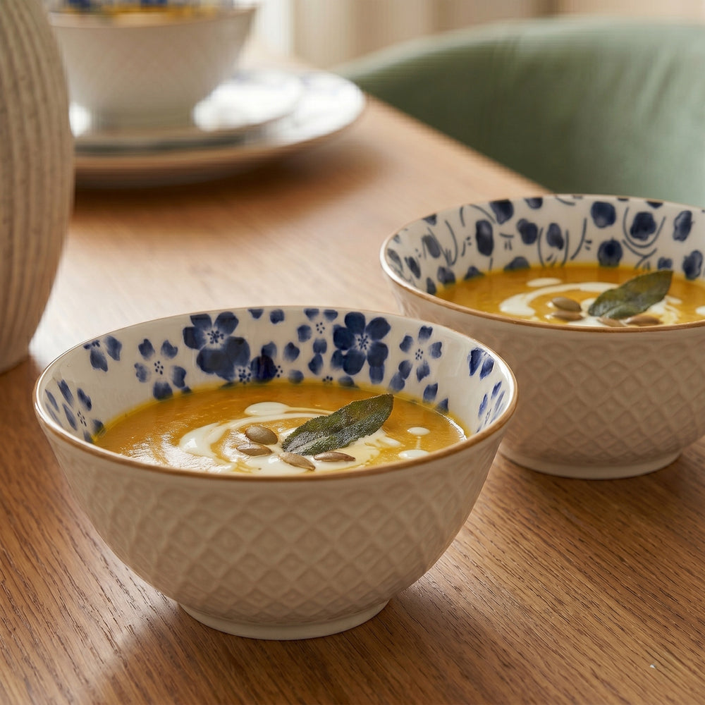 Cookinglife Soepkommen / Kommen Fleuris ø 16 cm - 6 stuks