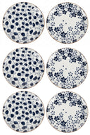 Cookinglife Ontbijtborden / Desserborden Fleuris ø 19 cm - 6 stuks