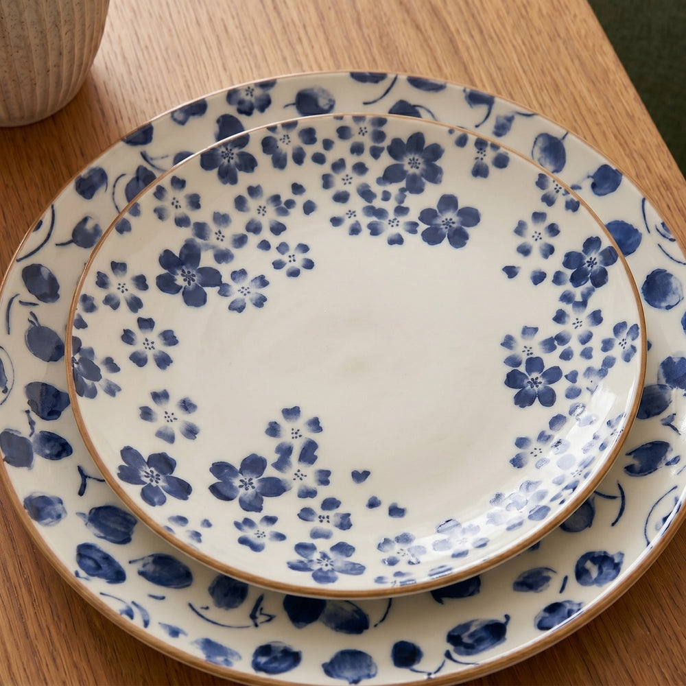 Cookinglife Ontbijtborden / Desserborden Fleuris ø 19 cm - 6 stuks