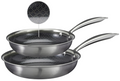 Cookinglife Koekenpannenset HexaCook - Hybride Pan 2-Delig ø 24 & 28 cm - NON STICK - geschikt voor alle warmtebronnen - keramische anti-aanbaklaag