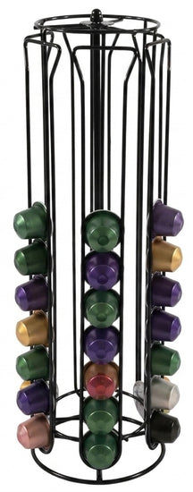 Cookinglife Koffiecuphouder Nespresso Zwart - Draaibaar - 60 Cups