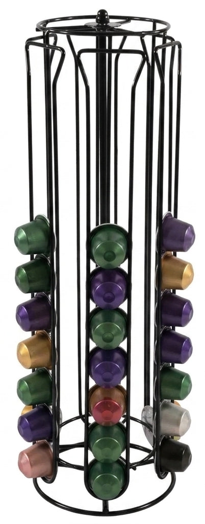 Cookinglife Koffiecuphouder Nespresso Zwart - Draaibaar - 60 Cups