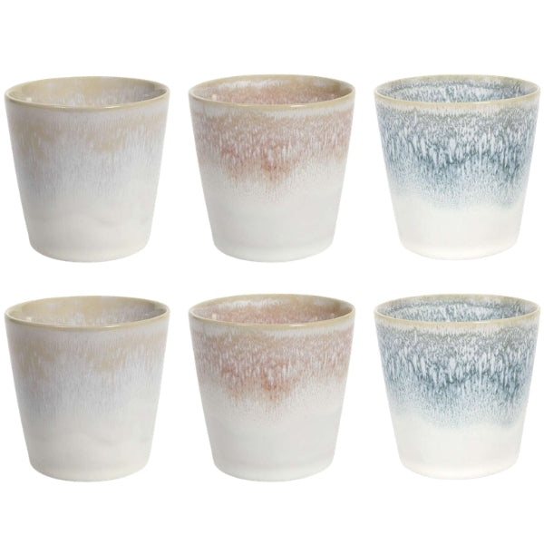 Cookinglife Koffiekopjes / Senseo Kopjes - Mist 200 ml - 6 stuks