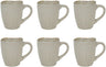 Cookinglife Koffiemokken Linen Beige 340 ml – 6 stuks