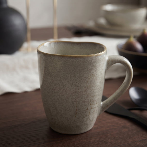 Cookinglife Koffiemokken Linen Beige 340 ml – 6 stuks