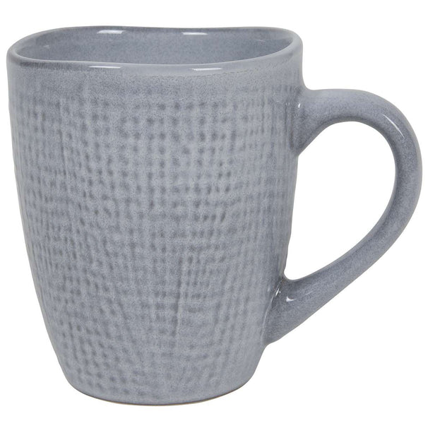 Cookinglife Koffiemokken Linen Grijs 340 ml – 6 stuks