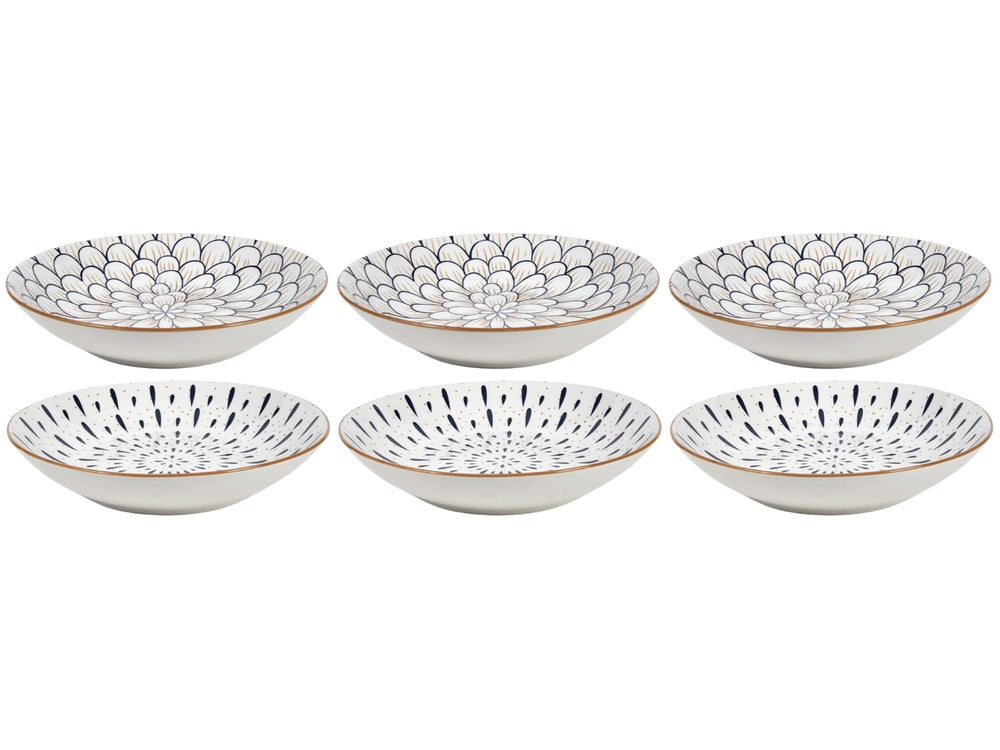 Cookinglife Diepe Borden / Pastaborden Noria ø 20 cm - 6 stuks