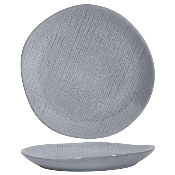 Cookinglife Ontbijtborden / Dessertborden Linen Grijs ø 21 cm – 6 stuks