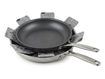 Cookinglife Pannenbeschermers Grijs ø 37.5 cm - 2 stuks