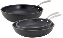 Cookinglife Pannenset Revolt 3-delig - Wokpan ø 28 cm + Koekenpan ø 24 & 28 cm - geschikt voor alle warmtebronnen - keramische anti-aanbaklaag