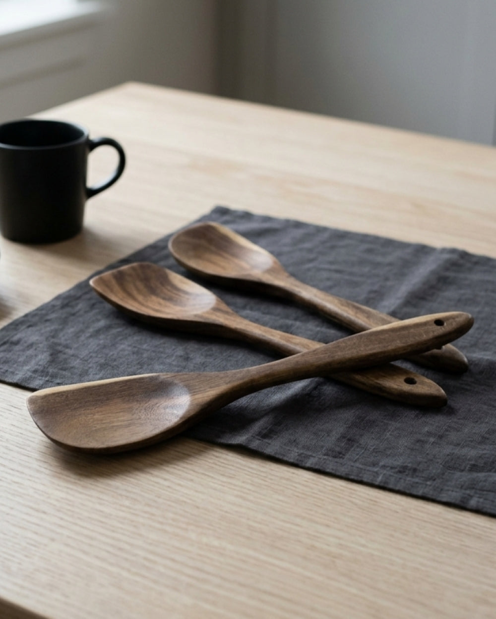 Cookinglife Pollepels Acacia 32 cm - 3 Stuks