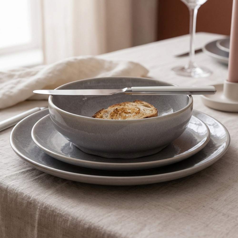 Cookinglife Soepkommen / Kommen Breeze Grijs ø 17 cm – 6 stuks
