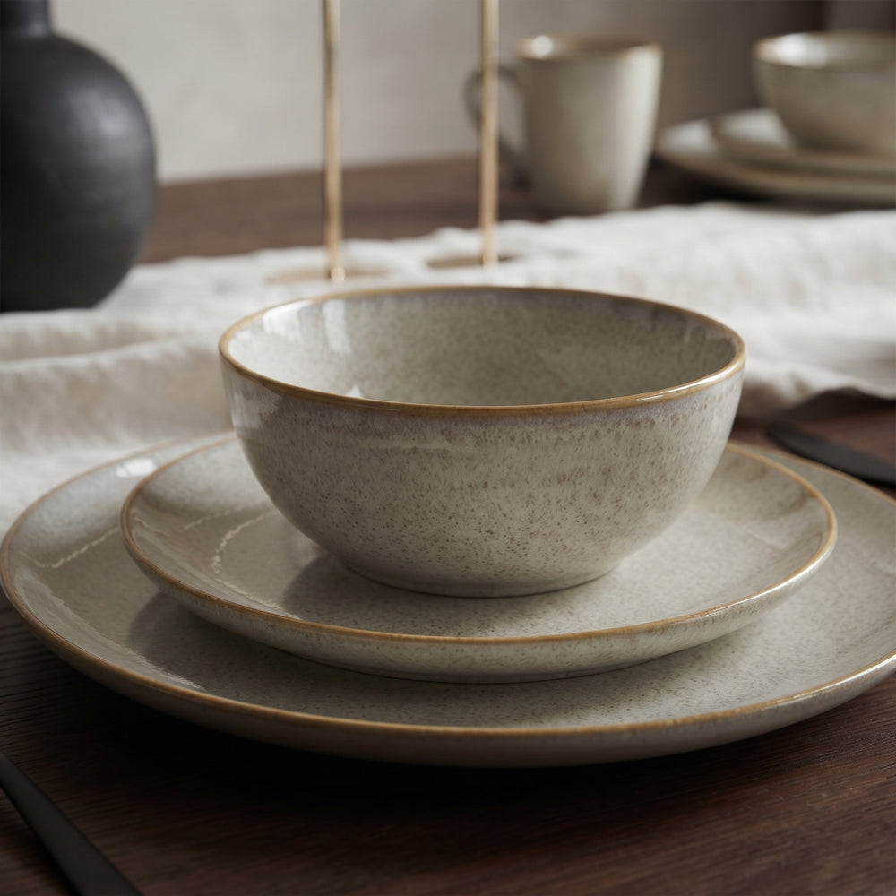 Cookinglife Soepkommen / Kommen Linen Beige ø 15 cm – 6 stuks