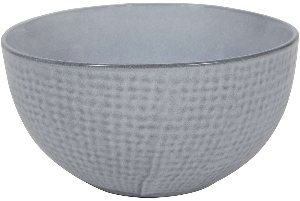 Cookinglife Serviesset Linen Grijs 18-delig / 6 personen - 6 dinerborden, 6 ontbijtborden en 6 kommen