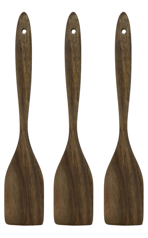Cookinglife Spatels Acacia 32 cm - 3 stuks