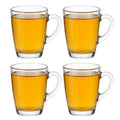 Cookinglife Theeglazen met Oor - 300 ml - 4 Stuks