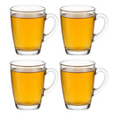 Cookinglife Theeglazen met Oor - 300 ml - 4 Stuks