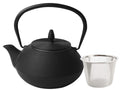 Cookinglife Theepot Itome met RVS Filter - Gietijzer Zwart - 800 ml