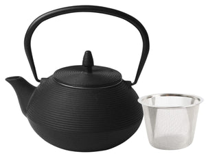 Cookinglife Theepot Itome met RVS Filter - Gietijzer Zwart - 800 ml