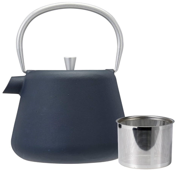Cookinglife Theepot met RVS Theefilter - Gietijzer - Grijs - 1 Liter