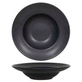 Cookinglife Diepe Borden / Pastaborden Zwart ø 24 cm - 6 Stuks