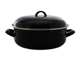 Cookinglife Braadpan met deksel - Emaille - Cooking - ø 22 cm / 2 Liter - geëmailleerde anti-aanbaklaag