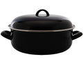 Cookinglife Braadpan met deksel - Emaille - Cooking - ø 28 cm / 6 Liter - geëmailleerde anti-aanbaklaag