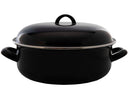 Cookinglife Braadpan met deksel - Emaille - Cooking - ø 28 cm / 6 Liter - geëmailleerde anti-aanbaklaag