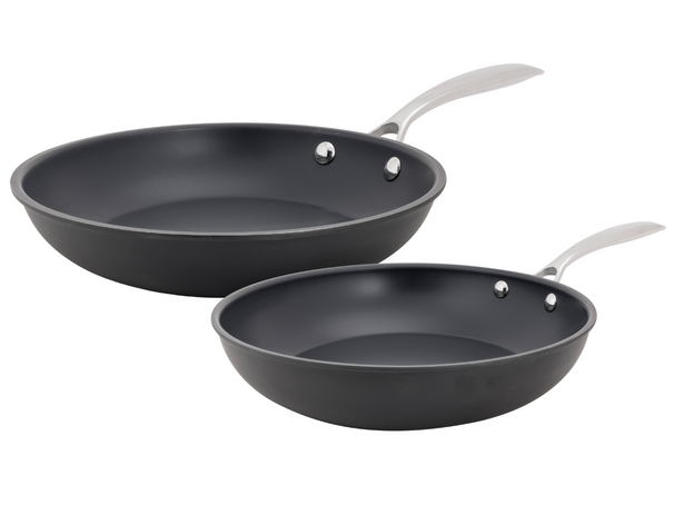 Cookinglife Koekenpannenset Revolt 2-Delig ø 24 & 28 cm - geschikt voor alle warmtebronnen - keramische anti-aanbaklaag