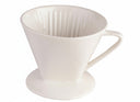 Cookinglife Koffiefilterhouder Barista Porselein - Pour Over Koffie - Maat 4