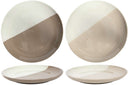 Cookinglife Ontbijtborden / Dessertborden Leem ø 18.5 cm - 6 Stuks