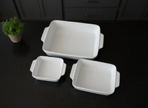 Cookinglife Ovenschalen Aardewerk Set - 3 Stuks