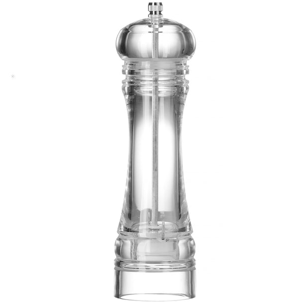 Cookinglife Pepermolen Rocca Transparant - RVS Molen - 21.5 cm