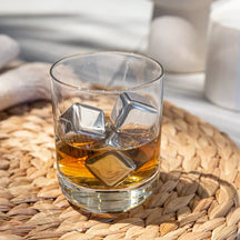 Jay Hill Whiskey Stenen / Koelstenen - RVS - 4 stuks
