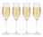 Cookinglife Champagneglazen Solare 210 ml - 4 Stuks